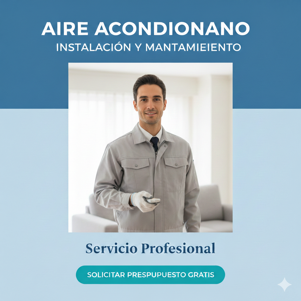 instalación de aire acondicionado